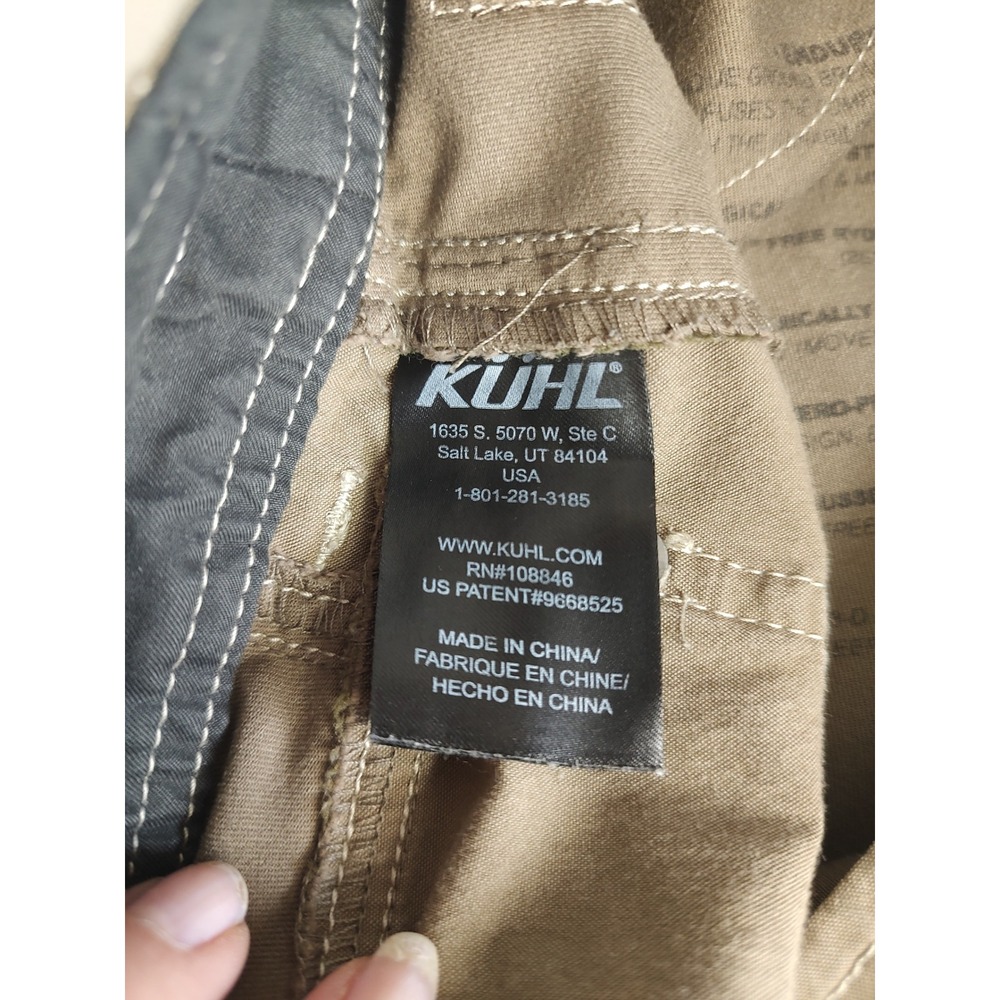 Kuhl Radikl Mens 30x32 Carbon Gray Hybrid Hiking Utility Pants RN 108846 - Picture 9 of 12
